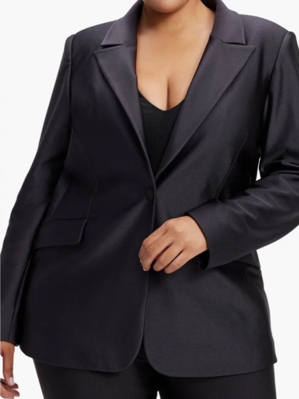 Good American Compression Sculpted Blazer XXL